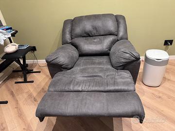Poltrona recliner elettica