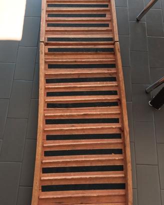 rampa in legno per cani