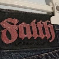 dsquared2 faith jeans donna 38 made in italy