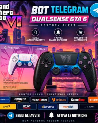 Bot telegram per gta 6 dualsense