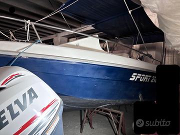 Barca a motore 21 piedi