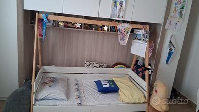letto montessoriano originale con materasso