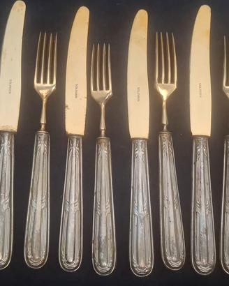 12 Posate Dolce/Frutta SOLINGEN Vintage - Arge