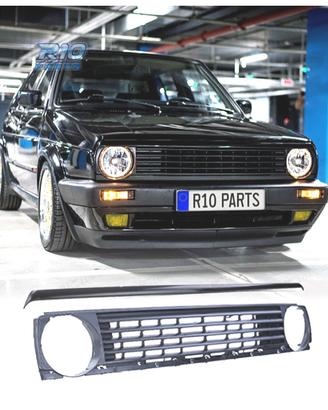 GRIGLIA PER VOLKSWAGEN VW GOLF 2 83-91 NERA MOLDUR