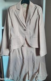 Tailleur beige donna 44/46