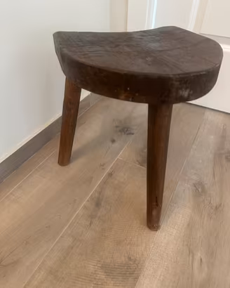 Sgabello Contadino antico in legno