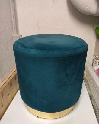 Pouf in velluto 