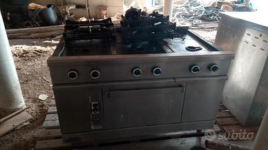 piano cottura 6 fuochi