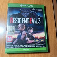 Resident Evil 3 xbox one 🇮🇹