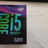 CPU i5 9600k UNLOCKED - Socket LGA 1151 -