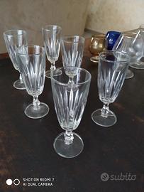 Servizi bicchieri brandy- liquore vintage