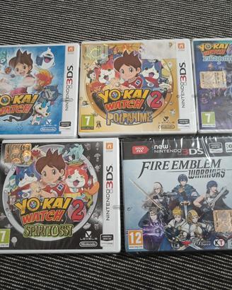 lotto giochi Nintendo 3DS SIGILLATI 