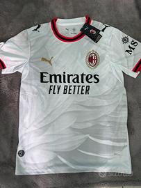 Maglia away milan 26/27 bianca Taglia s