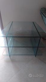 PORTA TV IN CRISTALLO