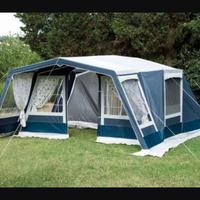 TENDA A CASETTA 5 POSTI  per campeggio