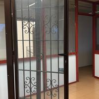 Inferriata per porta con serratura e zanzariera