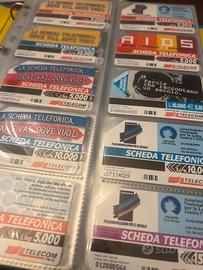 Collezzione tessere telefoniche
