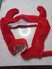 Decorazione diavoletto in peluche per monitor