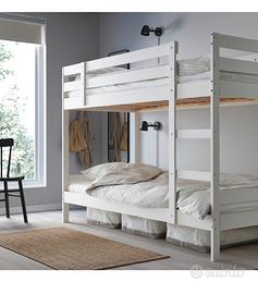 Letto a castel ikea senza materassi