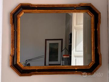Specchio in legno anticato