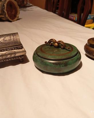 Tris scatolette vintage da fine 800  agli anni '40