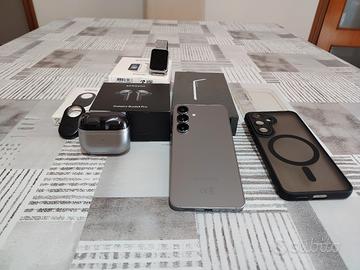 Samsung Galaxy S25 + Bundle COMPLETO in GARANZIA