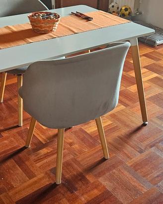 Tavolo Design Scandinavo 80x120 – Legno e Minimale