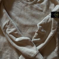 felpa stone island beige