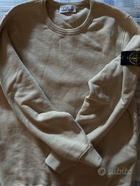 felpa stone island beige