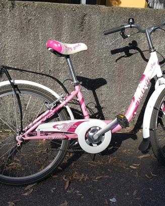 Bicicletta per bambina 8/10 anni