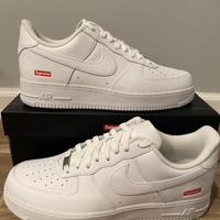 NIKE AIR FORCE ONE LOW SUPREME BIANCA