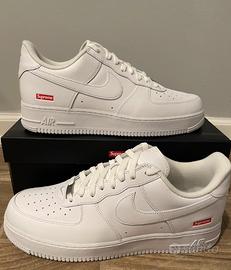NIKE AIR FORCE ONE LOW SUPREME BIANCA