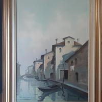 quadro a olio firmato Marangoni 
