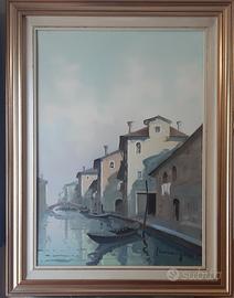 quadro a olio firmato Marangoni 
