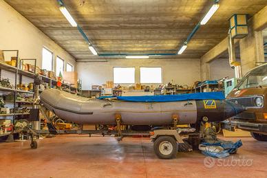 Gommone Zodiac completo di carrello