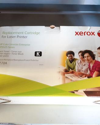 toner nero xerox CE270A per HP CP5525