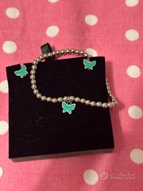Bracciale e orecchini marlù