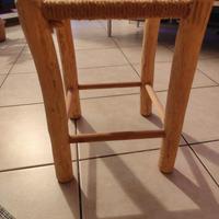 sgabello legno