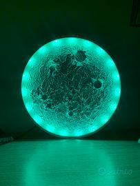 Lampada luna rgb
