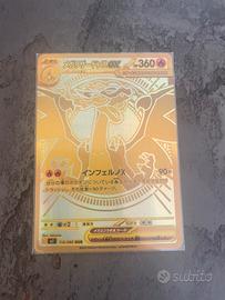 mega charizard x ex oro