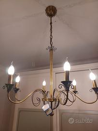 lampadario tipo candeliere