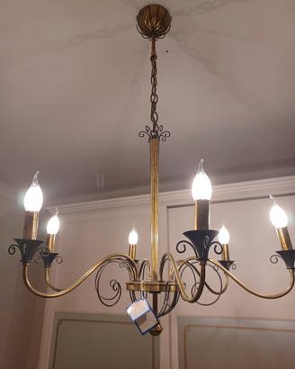 lampadario tipo candeliere