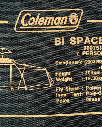 Tenda campeggio Coleman 7 posti