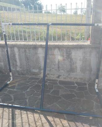 Struttura ferro per rete calcio