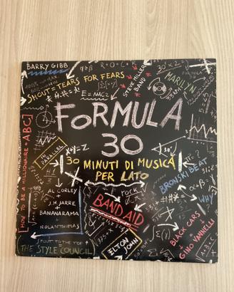 Disco in vinile formula 30