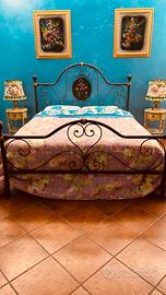 Letto in ferro battuto