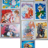 Cartoline vintage japan magazine cards anime manga