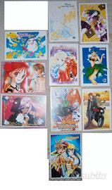 Cartoline vintage japan magazine cards anime manga