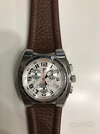 Orologio Fila Cronografo uomo pelle marrone