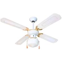 Ventilatore decorativo soffitto con luce 60w con 4